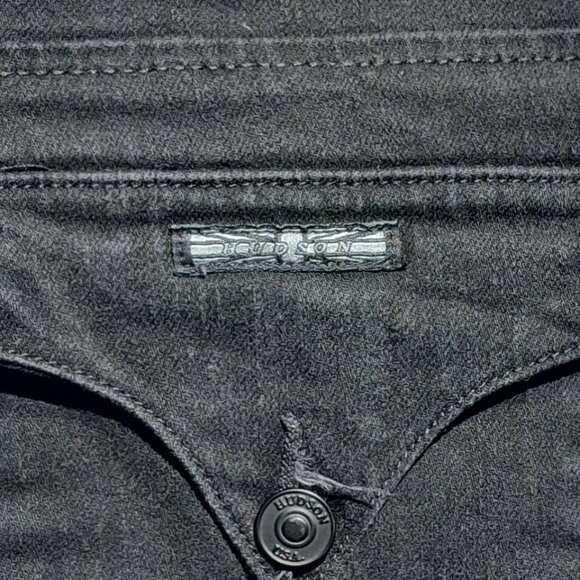 Hudson Jeans - Collin Skinny Style - Black Jeans - Size 26 - Picture 5 of 8